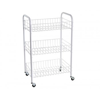 עגלת ירקות 3 קומות עם גלגלים עגלת ירקות 3 קומות עם גלגלים