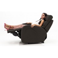 Кресло с электроприводом, Кресло с телевизором, Кресло для гостиной, Изолированные пружины, Подставка для ног с электроприводом Темно-серый цвет