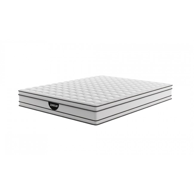 Orthopedic mattress, pampering, two-sided, with insulated springs, 2 layers, Vioko and latex