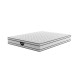 Orthopedic mattress, pampering, two-sided, with insulated springs, 2 layers, Vioko and latex
