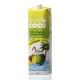 الأخضر كوكو 5 لتر هيكل ماء جوز الهند العضوي مع الأناناس عصير التسليم المنزلي الخالية