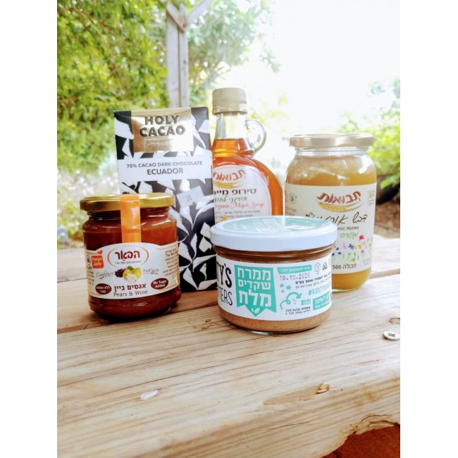 Organic Package honey and spreads