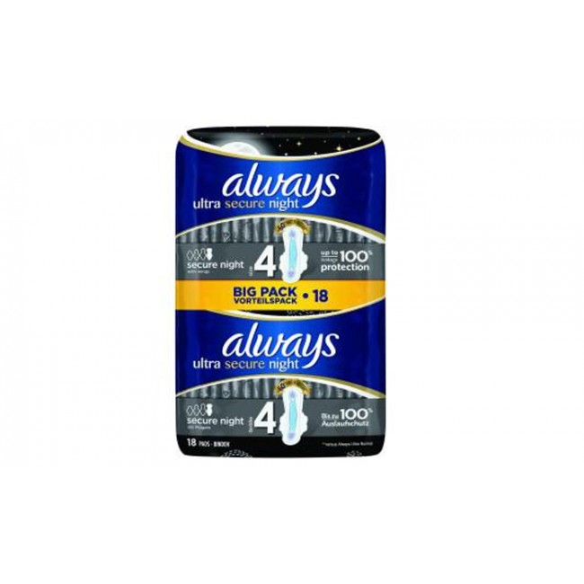 10 packages Always Allwise Ultra Pack 10 Ultra Allwise packages A variety of types to choose from for 177 ₪