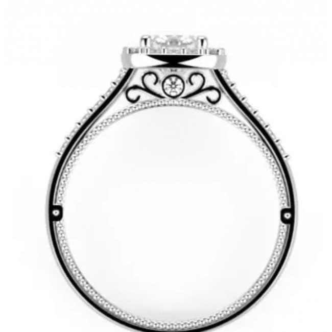 Операция Белое золото обручальное кольцо, 1,20 карата кольцо с бриллиантом, кольцо с бриллиантом для женщин свободной судоходства