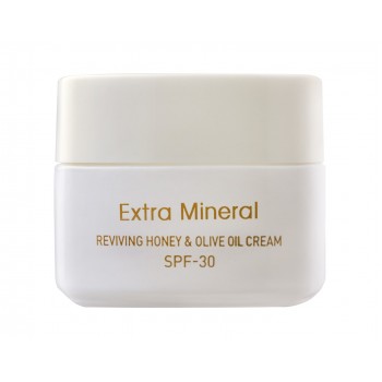 Extra Mineral-קרם מחדש עם דבש ושמן זית SPF30 Extra Mineral-קרם מחדש עם דבש ושמן זית SPF30