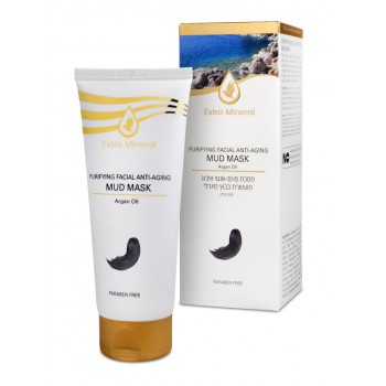 Extra Mineral- mud mask מסכת בוץ אנטי-אייג'ינג מטהרת לעור הפנים