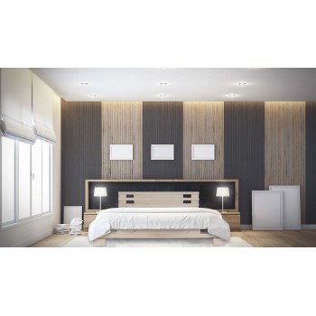 מיטה זוגית בעיצוב חדשני עשויה עץ אורן מלא במבצע לוהט מזרן הובלה והרכבה במתנה 5023