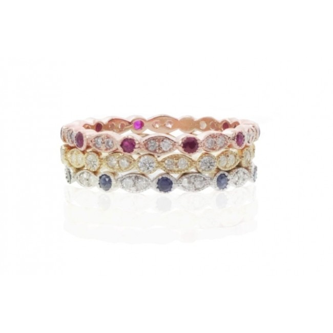 Diamond Gold and gemstone ring-free Shipping