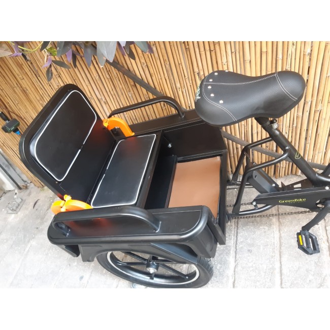 Luxurious Electric Tricycle Rolls-Royce 48V with Folding Seat for Maximum Comfort from Green Bake Free Shipping