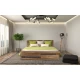 Full pine double bed including mattress, transport, and free shipping assembly 5026