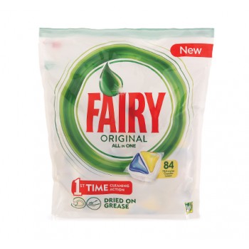 2 מארזי טבליות למדיח Fairy במארז 84 יחידות 2 מארזי טבליות למדיח Fairy במארז 84 יחידות