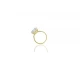 SALE Black-and-white gold ring-free shipping