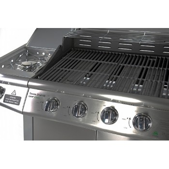 גריל גז 4 מבערים 63,000BTU עם כירת צד - **מתנה כיסוי תואם לגריל גריל גז 4 מבערים 63,000BTU עם כירת צד - **מתנה כיסוי תואם לגריל