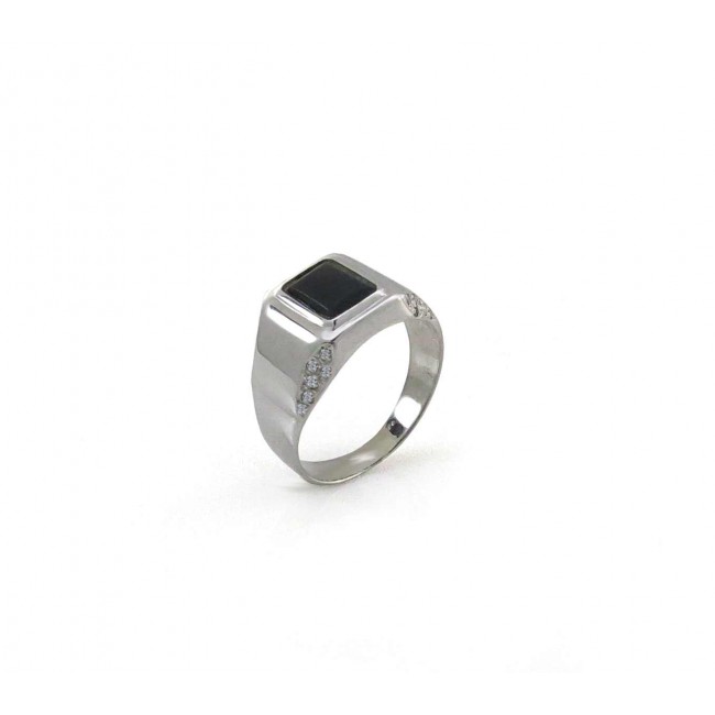 Operation The Onyx ring and diamonds for men-free shipping