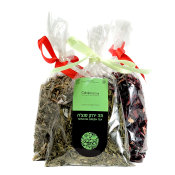  שקית תפזורת תה ירוק סנצ׳ה שקית תפזורת תה ירוק סנצ׳ה