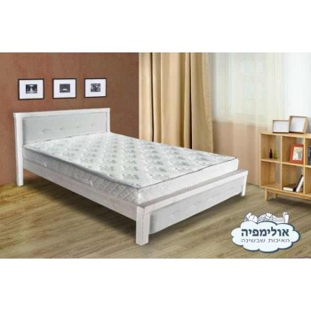 מיטת עץ מלא + מזרן מתנה, דגם נויה מיטת עץ מלא + מזרן מתנה, דגם נויה