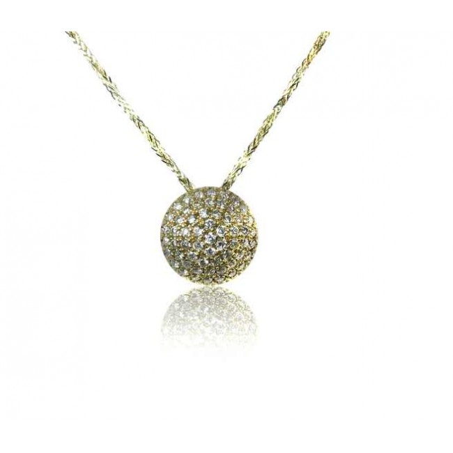 14 carat gold necklace and Pendant