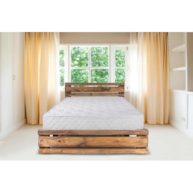 Bed made of solid pine5001