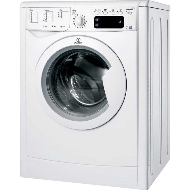Washer 7 kg Indesit IWDE 7125 front opening including dryer-free shipping