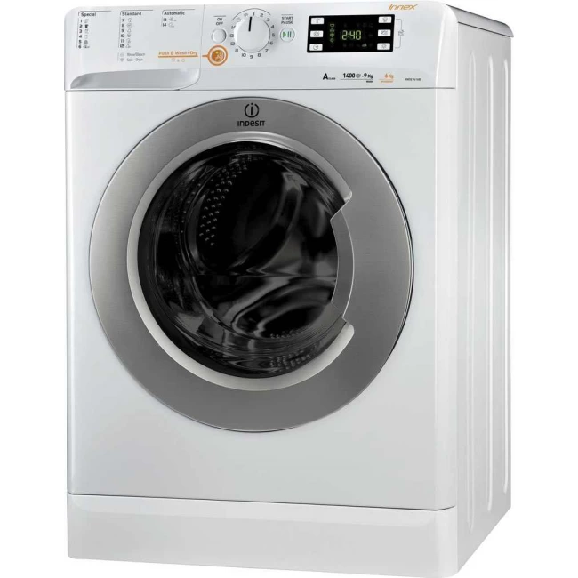 Стиральная машина 9 кг, включая Indesit XWDE 961480X WSSS Eu фронтовая бесплатная доставка
