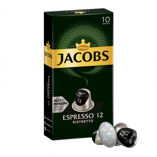 100 Алюминиевые капсулы Кафе Джейкобс совместимый Nespresso машина