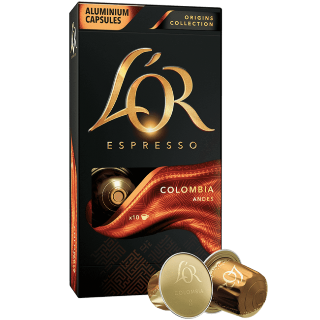 100 Coffee and tea capsules, in a variety of flavors. Allomanium capsules compatible with Nespresso machine