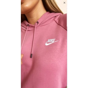 קפוצ'ון Nike לנשים צבע וורוד-משלוח חינם