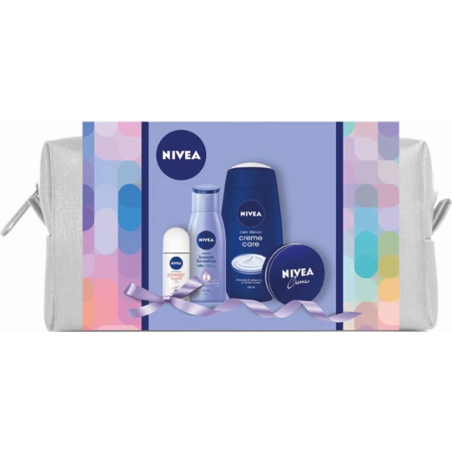 والتدليل NIVEA لامرأة حقيبة ماكياج المألوف التي تحتوي على 4 المنتجات المفضلة الحرة الشحن