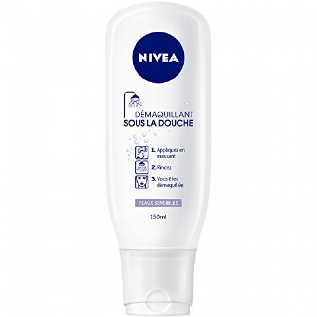 NIVEA الشاسيه- ماء الوجه 400 مل للبشرة لطيف بالإضافة إلى هلام موس لتنظيف البشرة الحساسة لتجف، وفي دش NIVEA الوجه خالية من الجلد الشحن