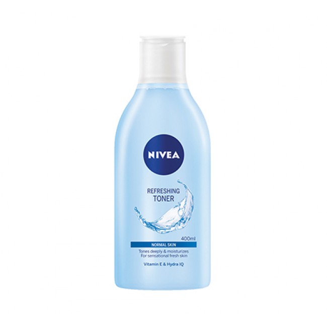 NIVEA chassis-Face water 400 ml normal skin plus lotion mousse for regular skin cleansing up, and removes makeup for double action eye-free shipping