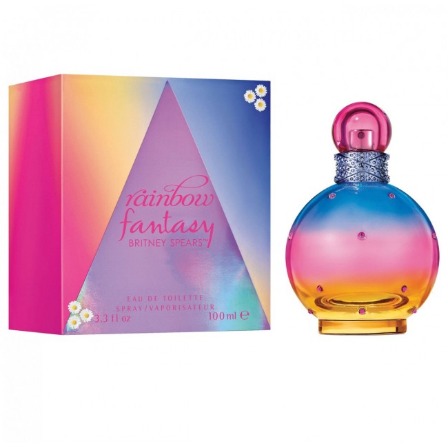 Perfume for woman RAINBOWFANTSY a. d. p 100 ml BRITNEY SPEARS-Free Shipping