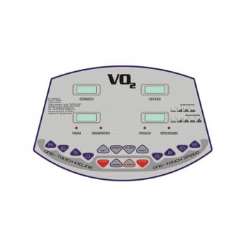 VO2 GO53 قابلة للطي الكهربائية تشغيل المسار الذي يصل إلى سرعات تصل إلى 20 كم / ساعة و 7.5 حصان يتضمن هدية التمارين الرياضية التسليم مجانا