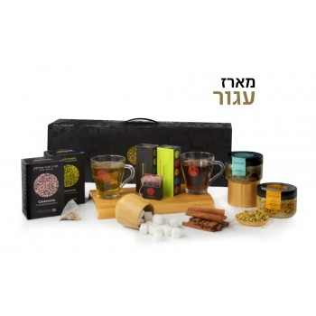 סרמוני מארז מתנה יוקרתי - תה פרימיום עגור משלוח חינם סרמוני מארז מתנה יוקרתי - תה פרימיום עגור משלוח חינם