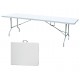 Picnic Folding Table for Courtyard 1.8m White Free Shipping