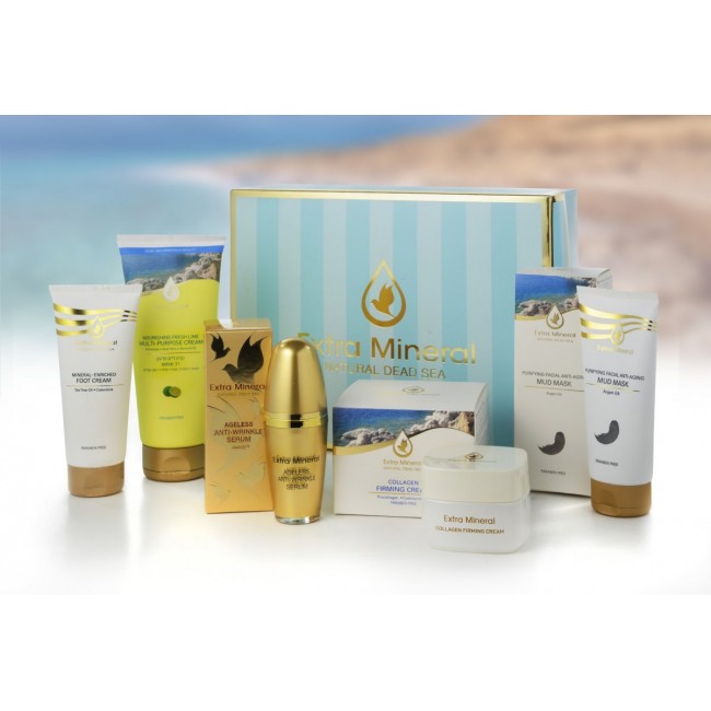Pampering gift pack, gift, premium products Dead Sea-EXTRA MINERAL-Free Shipping-Set Box 2