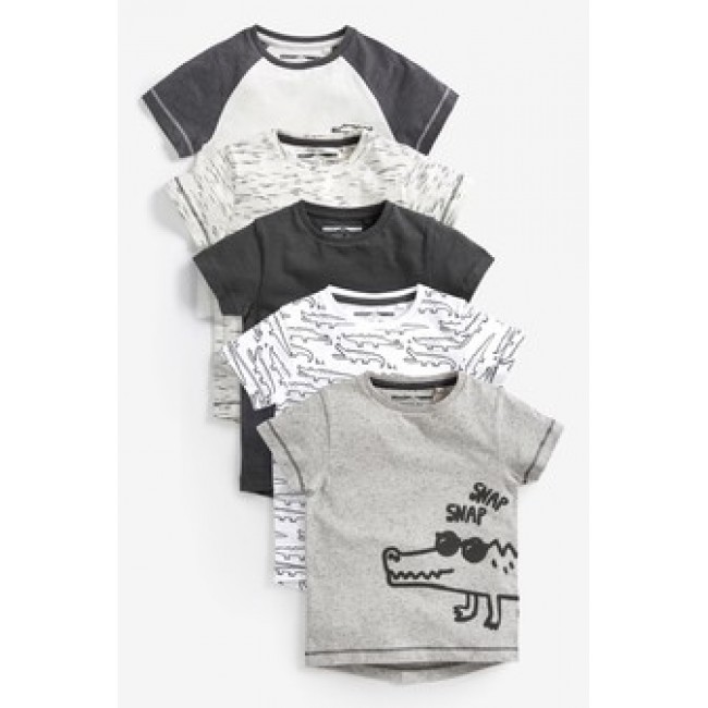 SALE-Short T-shirts with crocodiles (3 months to age 7)-Free Shipping