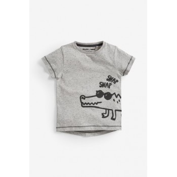 SALE-מארז חמישיית חולצות טי קצרות עם קרוקודילים (3 חודשים עד גיל 7)-משלוח חינם SALE-מארז חמישיית חולצות טי קצרות עם קרוקודילים (3 חודשים עד גיל 7)-משלוח חינם