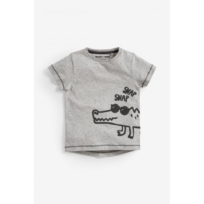 SALE-Short T-shirts with crocodiles (3 months to age 7)-Free Shipping