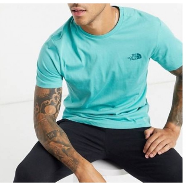 The North Face T-shirt turquoise Free Shipping