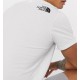 The North Face Rainbow t-shirt- בצבע לבן-משלוח חינם