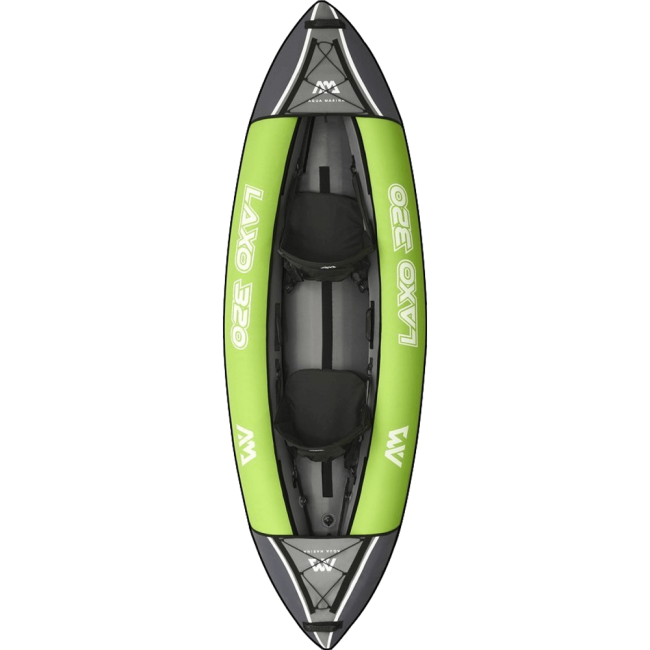 قوارب الكاياك لشخصين 2 بالإضافة إلى مجاذيف LAXO LA320 الشحن المجاني