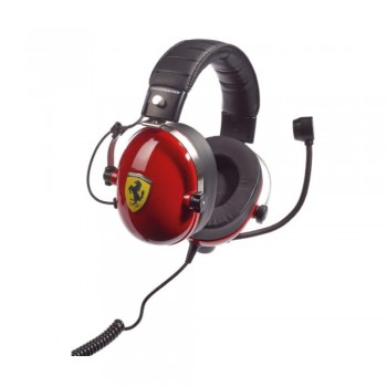 אוזניות סטריאו איכותיות לגיימרים TM T.FLIGHT SCUDERIA FERRARI משלוח חינם אוזניות סטריאו איכותיות לגיימרים TM T.FLIGHT SCUDERIA FERRARI משלוח חינם