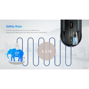 מנקה החלונות הרובוטי החדשני והמתקדם מבית HOBOT-388 מנקה החלונות הרובוטי החדשני והמתקדם מבית HOBOT-388