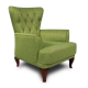 Joy luxury armchair designed upholstered in a variety of colors free shipping