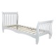 Children and youth bed decorated in solid wood 90/190 cm KODA free shipping and mattress options