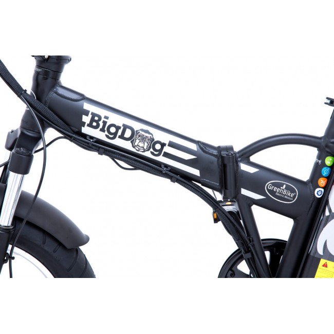 Electric Bicycle – BIG DOG Driving Range – Up to 70 km in standard free shipping ride