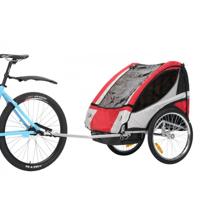 Троллейбусный прицеп для двух детей для бесплатной доставки велосипедов