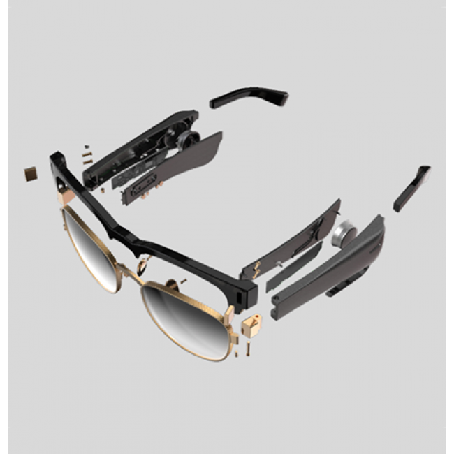 نظارات ذكية H-SMART نظارات مع مكبرات الصوت تسمح لك بإجراء محادثات، والاستماع إلى الموسيقى، والقيادة الآمنة، وركوب الدراجات وأكثر من ذلك... شحن مجاني
