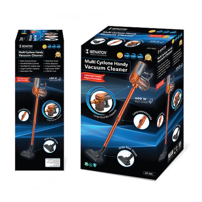 اضافية قوية BENATON BT-588 600W الشحن المجاني Cyclonic مكنسة كهربائية اضافية قوية BENATON BT-588 600W الشحن المجاني Cyclonic مكنسة كهربائية