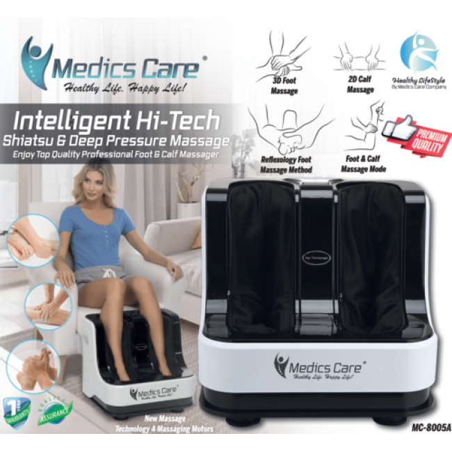 Shiatsu Hi-Tech Series MC-8005A MEDICS CARE Massage Device-Free Shipping